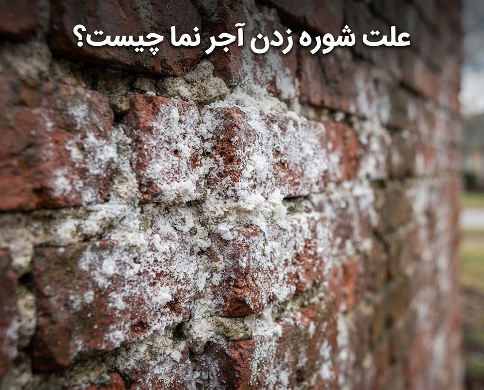 علت شوره زدن آجر نما چیست